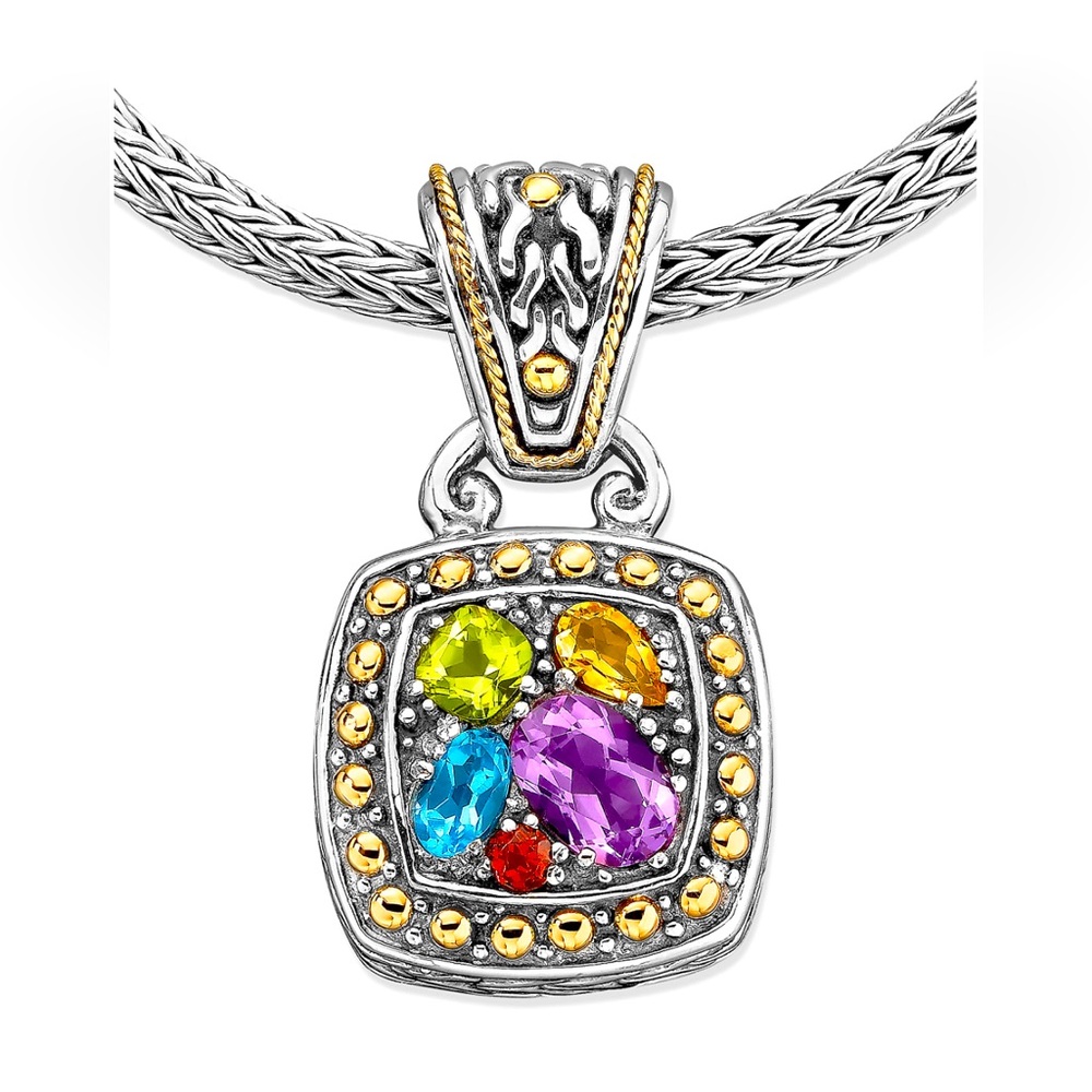 Balissima by Effy Multistone Square Pendant